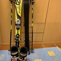 Verkaufe Kinderski Set
Ski:Länge 88cm
Skistöcke :Länge 85cm
Skischuhe :Gr. 234mm(Größe 29-30)
