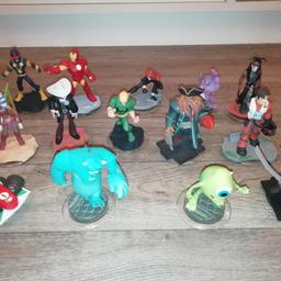 Various Disney infinity figures
Good condition
Various genres
MARVEL
Star wars
Monsters Inc etc
Collection only
Will not post