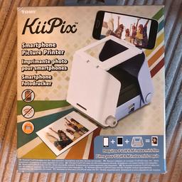 KiiPix Smartphone picture printer

In new like condition only taken out of box 

Collection from Bury BL9 9JN or can post out for extra