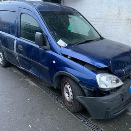 vauxhall combo van for sale
quick sale non runner
sold as seen.
spares and repairs only.
call 07958514475