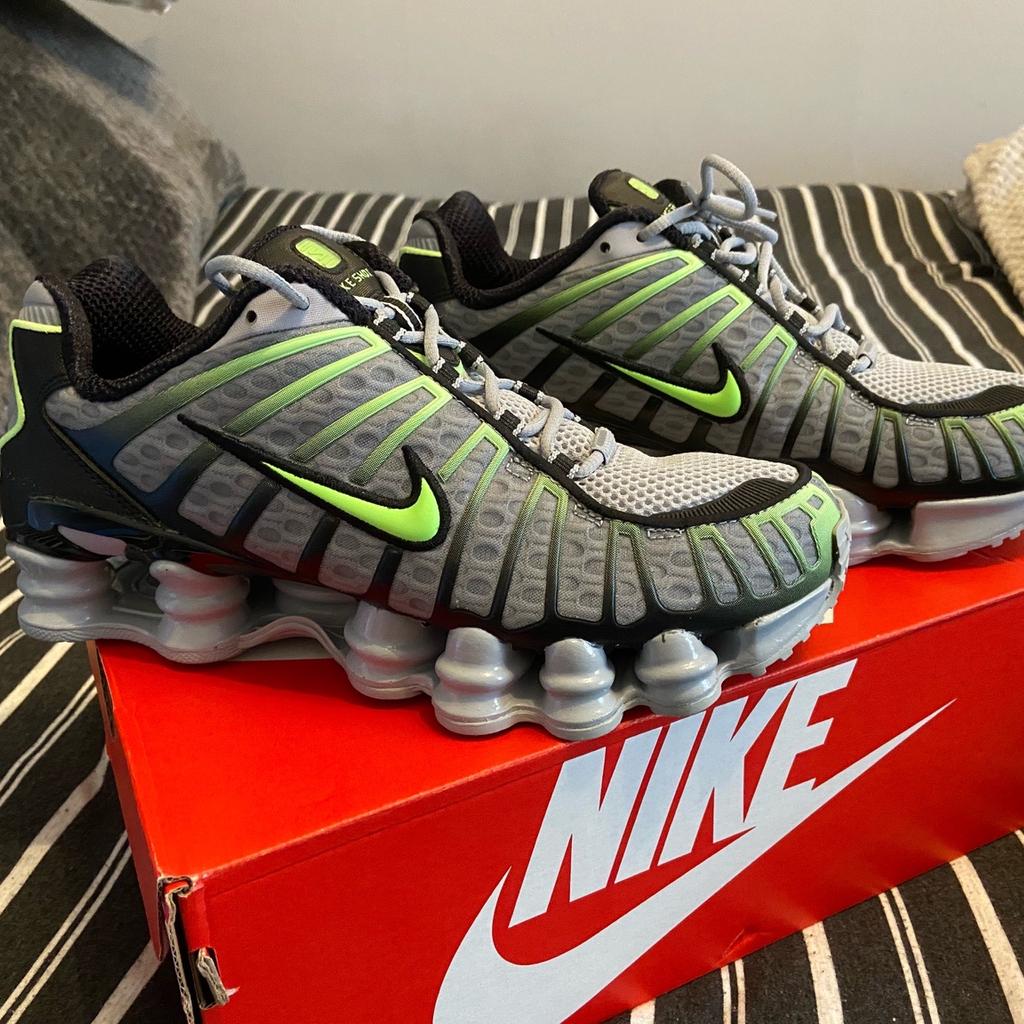 Nike shox hot sale tl lime