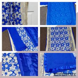 New Unstiched Blue 3piece suit only £4 we also sell carrier bags and disposable plates ect. For orders over£8 we can deliver free within 3miles