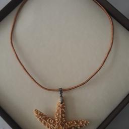 collana stella marina nuova con confezione regalo