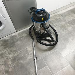 bought but never used, wet and dry vacuum cleaner.