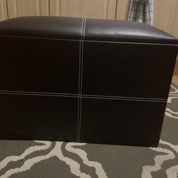 Ottoman storage box, heavy and sturdy. 
Good condition. Pick up only.