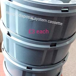 Replacement cassette for nappy disposal system only £2-50 each or 4 for £9 collection batley