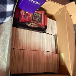 Yugioh card collection 1823 cards total now and 76 shiny. Two decks as well comes with tin and deck box Spent a lot of time and money on this collection. All good condition. No time wasters