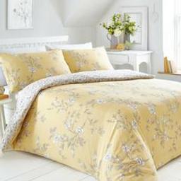 - Visit us on cintsandhome.co.uk -

In A Lovely Soft 52% Polyester 48% Cotton Fabric.
Fully Washable.

Fully Reversable.

Single Comes With 1 Pillow Case,

bDouble & King Size
Come With 2 Pillow Cases

Single Size Set 135cm x 200cm .  £16.99
Double Size Set 200cm x 200cm . £19.99
King Size Set 230cm x 220cm .   £22.99
Super King Size Set 260cm x 220cm.   £26.99

Postage time is usually between 3-5 working days.