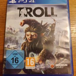 Verkaufe mein PS4 Spiel "Troll and I"
Es ist in einem sehr guten Zustand und wurde nur einmal gespielt.
Versand möglich