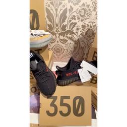 Brand new Yeezy boost 350 black/Red

I have 4pairs available in size 7 uk.

No silly offers