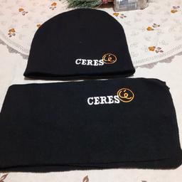 completo originale Ceres nuovo,cappello e sciarpa unisex taglia unica.