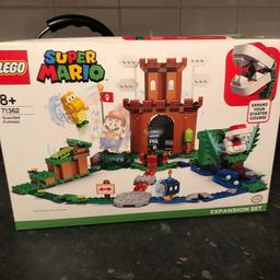 Lego super Mario guarded fortress 
Box has been opened only