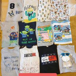 12 baby boy tshirs in excellent condition.

Size 18-24 months.

From a smoke & pet free home.

£3 for all 12.

Collection from Wheatley Hill or delivery within 5 miles for extra.

***WONT POST***