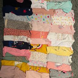Bundle of 9-12 month T-shirt’s tops jumpers