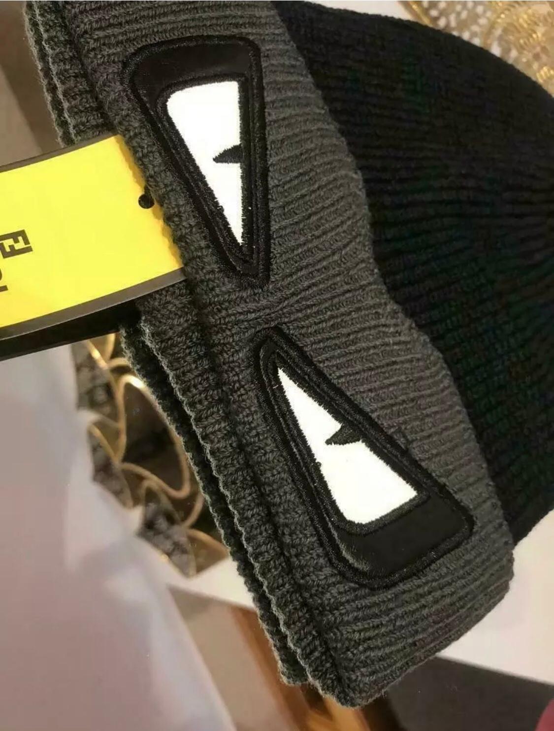 Fendi bug shop eyes beanie