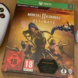 Verkaufe nagelneue, noch eingeschweißtes Originalspiel Mortal Kombat 11 für Xbox Series X bzw. One.