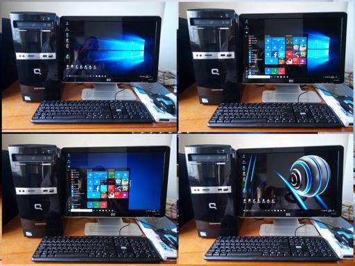 Buy & Sell Staffordshire Stoke-on-Trent - Photos for HP Compaq 500b PC HP 22in Monitor Windows 10