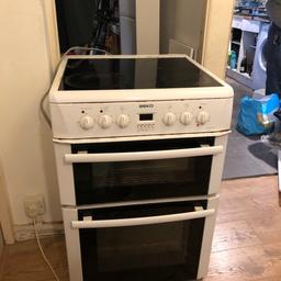 Beko cooker electric.    (LONDON COLLECTION OR DELIVERY)

Double oven (fan oven)

Selling due to renovating and now having brand new appliances

All 100% working great cooker