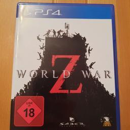 Verkauft wird das PS4 Spiel World War Z.

Bei fragen einfach melden
Abholung oder Versand (trägt Käufer)