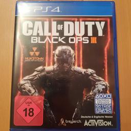 Verkauft wird das PS4 Spiel Call of Duty Black Ops 3.

Bei fragen einfach melden
Abholung oder Versand (trägt Käufer)