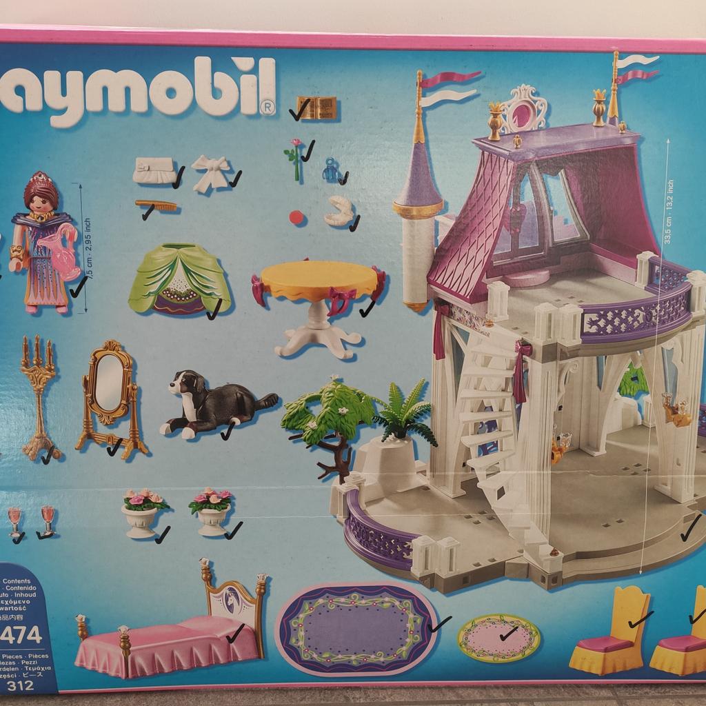 Playmobil-Kristallschloss mit Disney-Spielfiguren