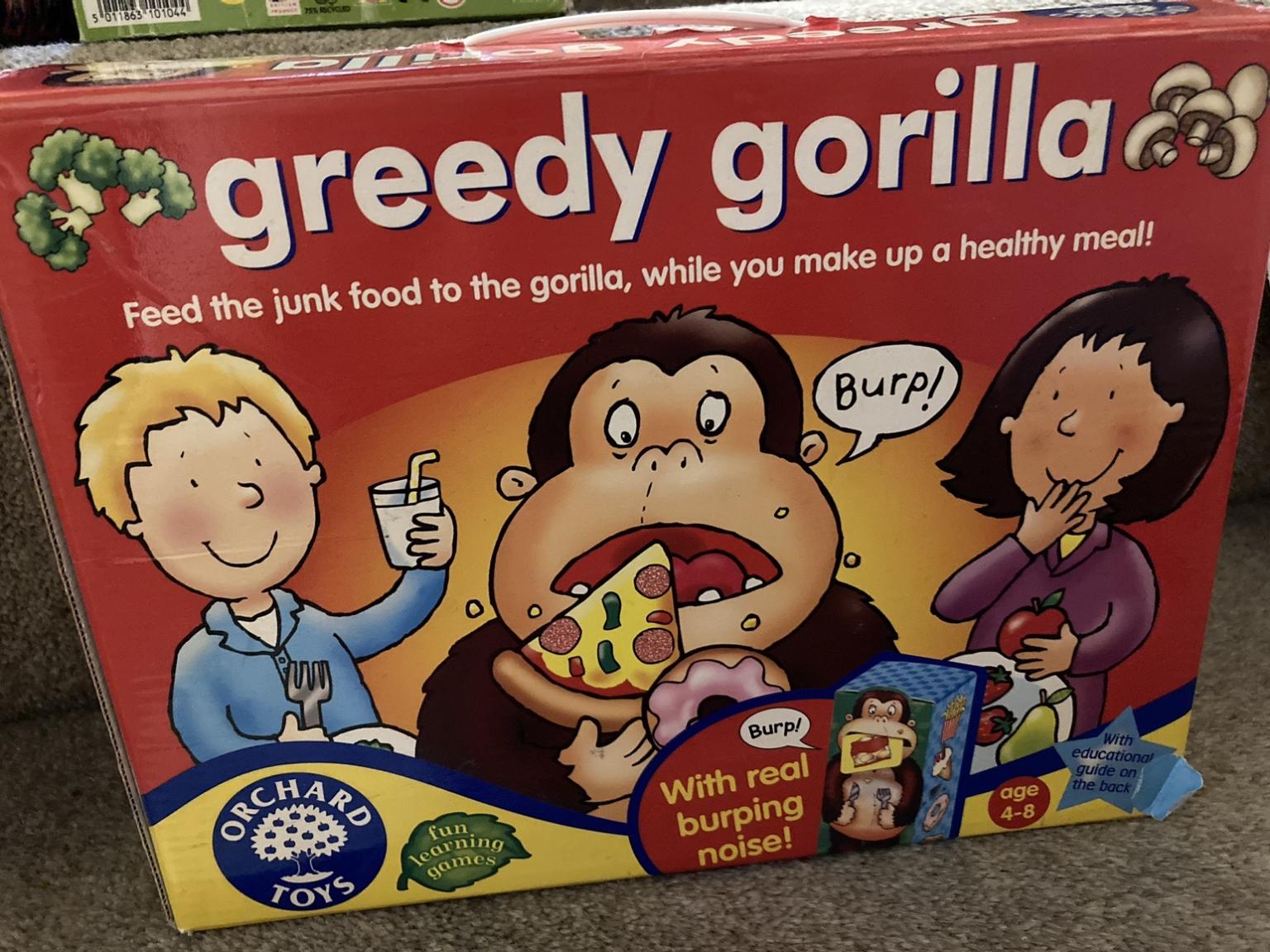 Orchard Toys Greedy Gorilla Game in OL9 Oldham for £4.00 for sale | Shpock