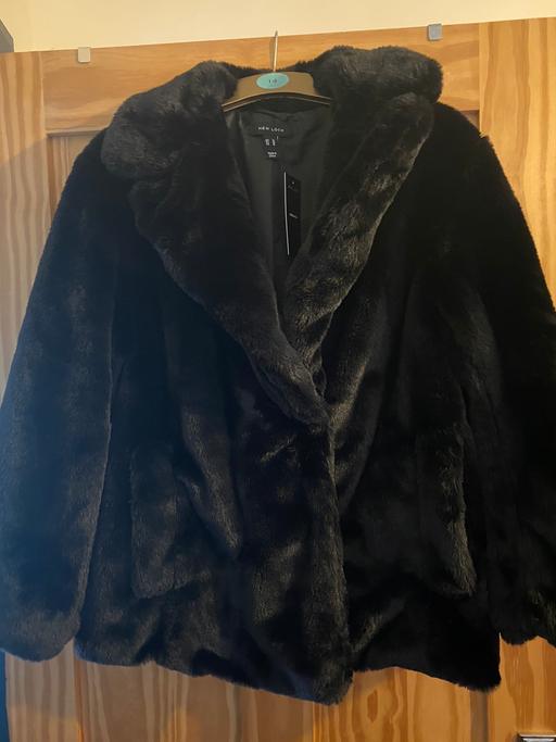 Buy & Sell West Midlands Sandwell - Photos for Black fur coat