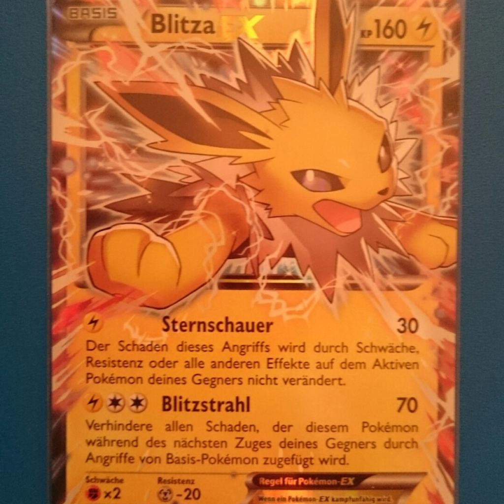 Blitza Ex Pokemon Karte in 28777 Bremen für € 15,00 zum Verkauf | Shpock AT