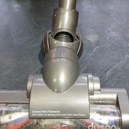 Dyson v8 animal turbine ball head with carbon fibre filaments to remove fine dust from hard floors..Hardly used so great condition..