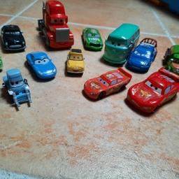 lotto di macchinine Cars Disney 12 pz