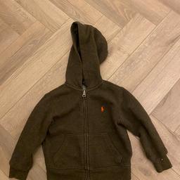 Ralph Lauren hoodie age 2 boys. Good condition
