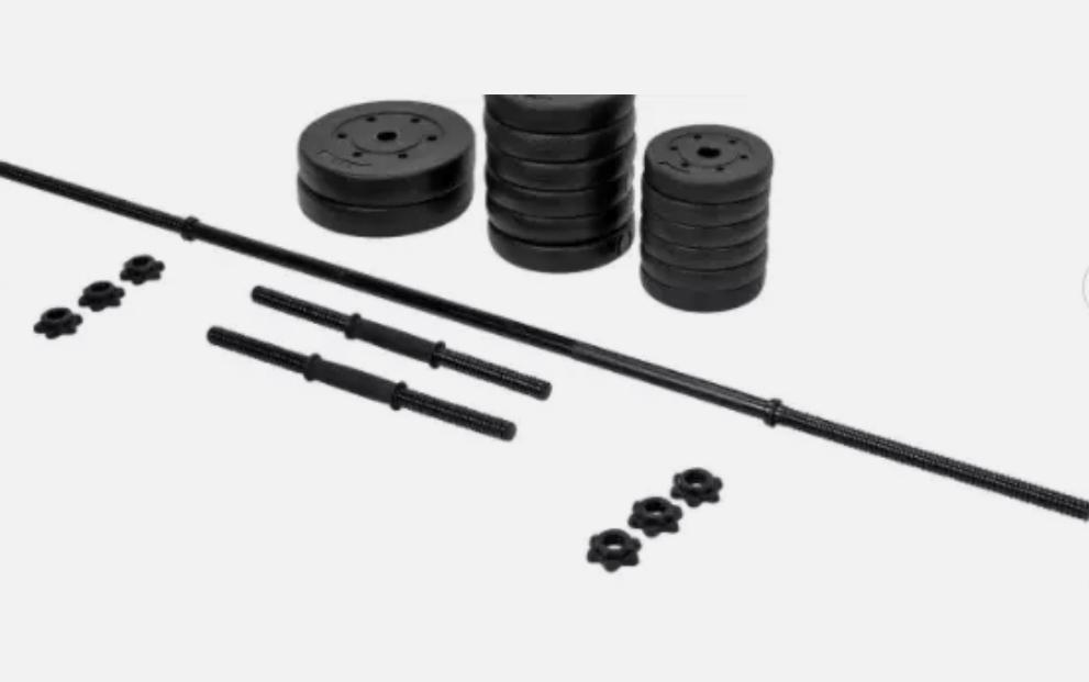 Opti Cast Iron Bar and Dumbbell Set35kg in Kirklees für £ 134,99 zum