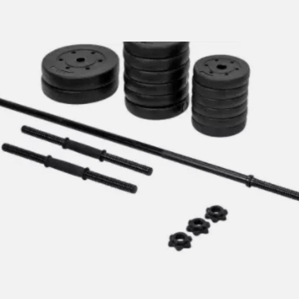 Opti Cast Iron Bar and Dumbbell Set35kg in Kirklees für £ 134,99 zum