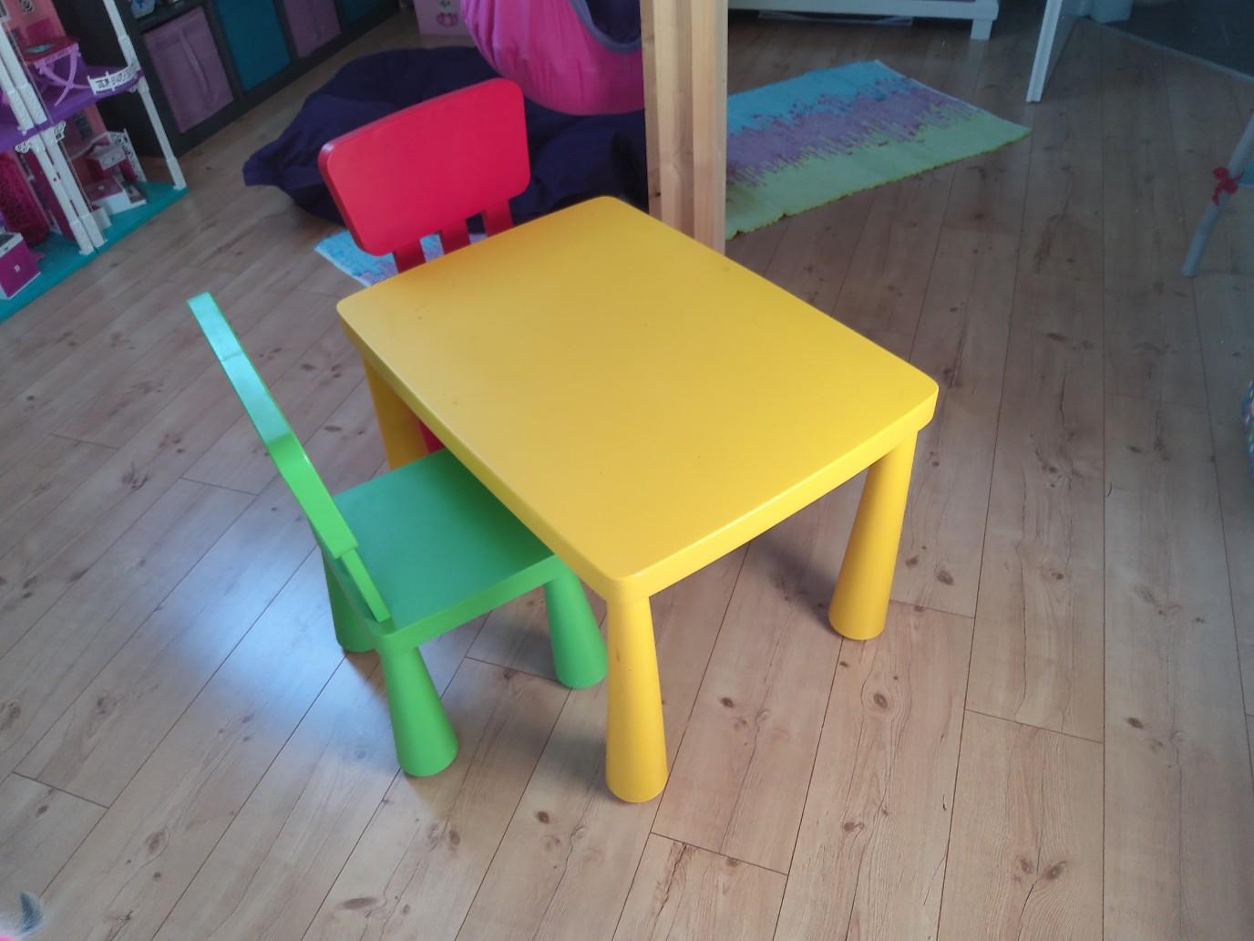 Mammut Ikea Tisch und Stühle in 64653 Lorsch für € 25,00 zum Verkauf