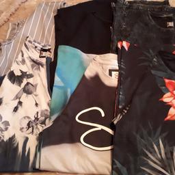 6 x sik silk tops
All size XS
used condition