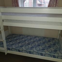 Bunk bed. excellent condition. bottom mattress included. No longer needed. Will be dismantled ready for pick up.