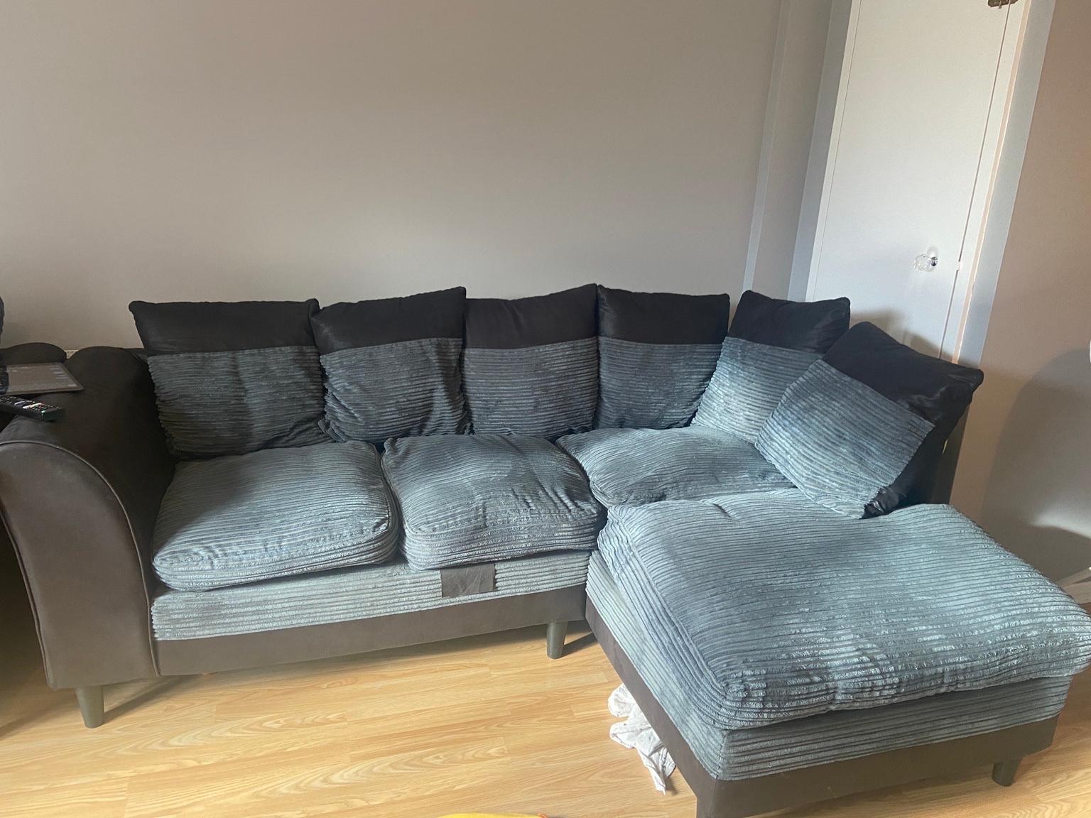 Corner sofa & cuddle chair in TN28 Hythe for £160.00 for sale Shpock