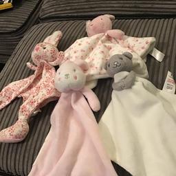good condition, 3 bunnies and one bear