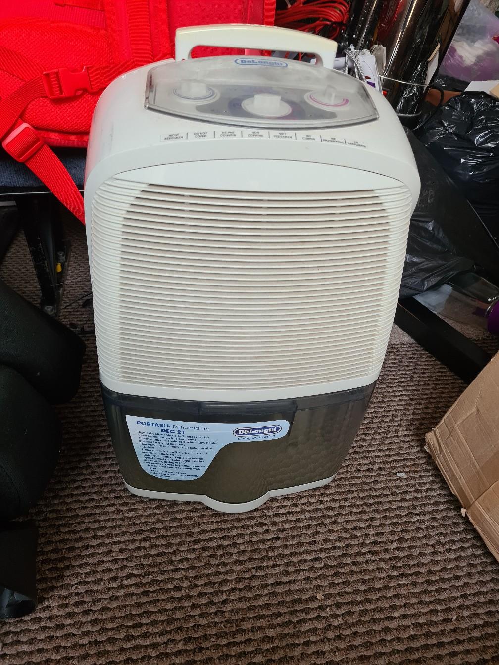 Delonghi Dehumidifier DEC21 with Heater in DY8 Dudley for 100.00