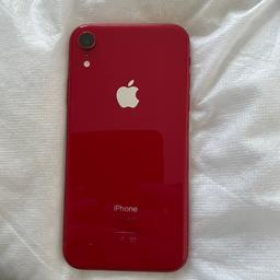 iPhone XR 128gb in project red unlocked and in excellent condition has always had a screen protector on and been in a case comes boxed with charger I will throw a black and red wallet case and headphones adapter in if you would like them £400 ono any questions please ask may also consider a swap please message with any offers and thank you for looking