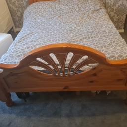 wooden double bedframe good condition.
collection only