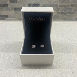 Pandora stud earrings, 
Unwanted Christmas present have never been taken out of the box.