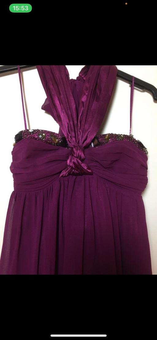 Buy & Sell West London Hillingdon - Photos for Lipsy purple embellished chiffon dress. Uk 8