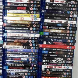 - 177 Blu rays singles £2each..
(£1each for bundles 50+)
- 10 3d blu rays £2/3each..
- 30 blu ray boxsets..
- 24 Kids Blu rays £25..
- 1 Steelbook (Wanted) £2/3..
- Ltd ed Snow White box set £5..