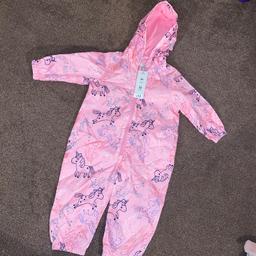 Pink unicorn rain suit 
New. George asda