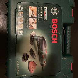Bosch cutting and sanding tool
Used but good as new 
Collection blackheath West Midlands 
£50 or nearest offer