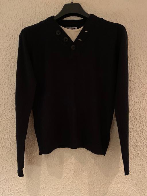 Buy & Sell Bracknell Forest College Town - Bracknell Forest - Photos for dark blue long sleeved fine knit jumper