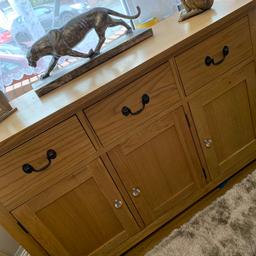 Sideboard for sale 
Handles on cupboards have been changed but original I still have