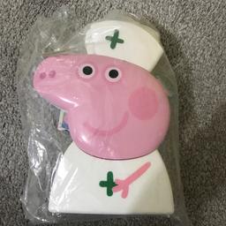 Pepper pig, medical set, brand new still in plastic bag with tags.