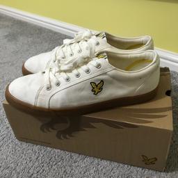 Lyle&scott, canvas shoes, size 8.  Only wore once. Good condition.